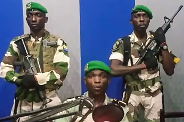 Gabon Soldiers